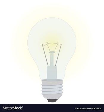 illuminating light bulb