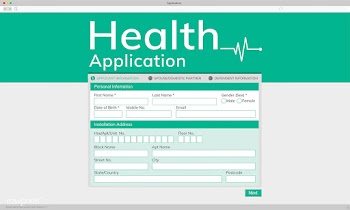 Illustation of health application | Free stock vector - 395049