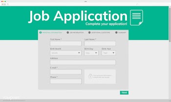 Illustation of job application | Free stock vector - 395019
