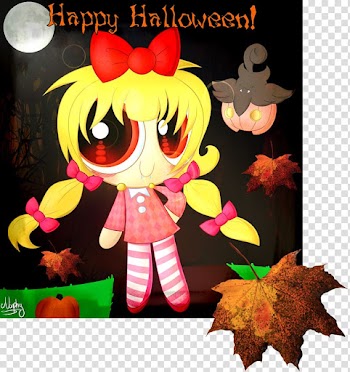 Illustration Animated cartoon Desktop Computer, happy halloween happy transparent background PNG clipart