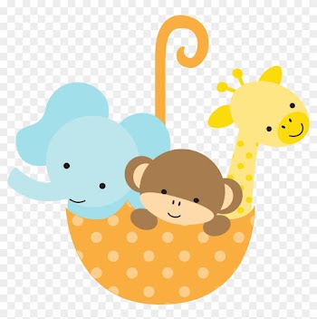 Illustration Baby Clipart - Gender Neutral Baby Shower Clip Art Free