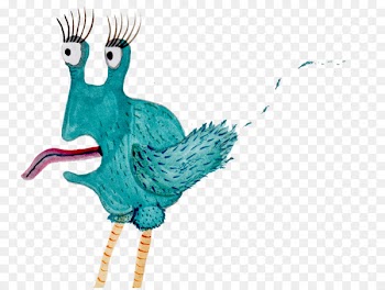Illustration Beak Chicken Cat Bird - yuck mockup 