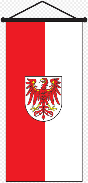 Illustration Brandenburg Text Flag Cartoon -  