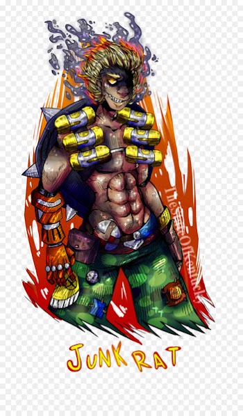 Illustration Cartoon Character Fiction - junkrat streamer 