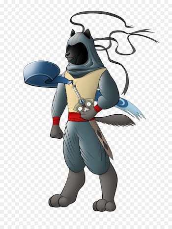 Illustration Cartoon Character Figurine Fiction - assasin watercolor 