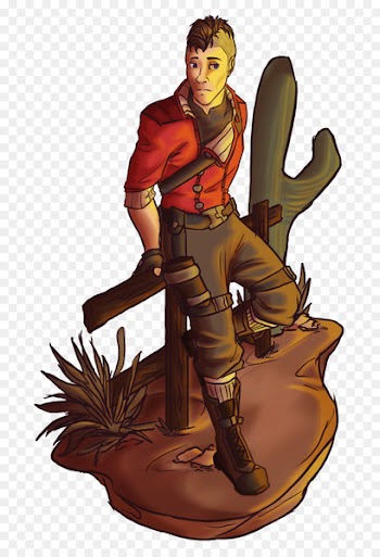 Illustration Cartoon Legendary creature - fluke 