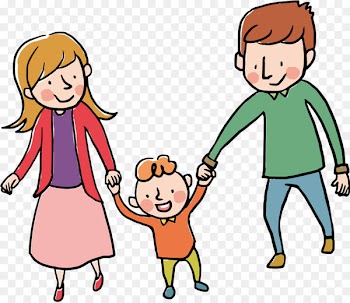 Illustration Cartoon Vector graphics Image Drawing - family of people 
