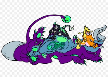 Illustration Clip art Animal Purple - vore streamer 