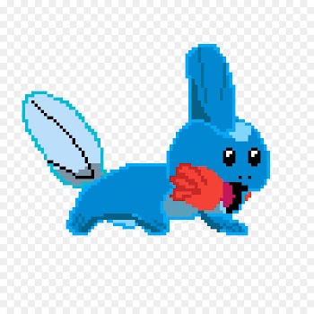 Illustration Clip art Hare Character Desktop Wallpaper - mudkip flag 