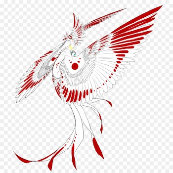 Illustration Clip art Line Pattern Beak - angel dragon paws 