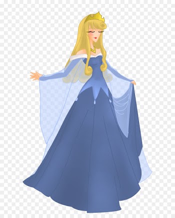 Illustration Costume design Gown Cartoon - aurora poster 