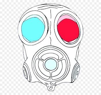 Illustration Drawing Clip art Gas mask Headgear - aspagus pattern 