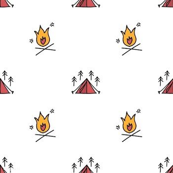 Illustration drawing style of camping icons b.. | Free stock vector - 47119