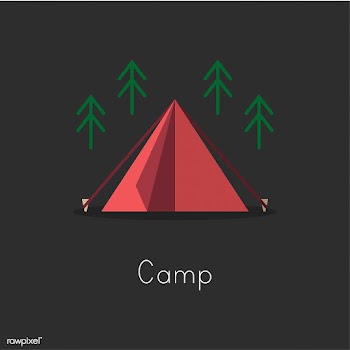 Illustration drawing style of camping icons c.. | Free stock vector - 47147