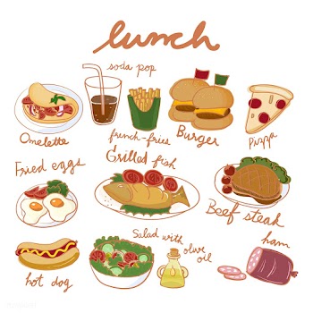 Illustration drawing style of food collection | Free stock vector - 60186