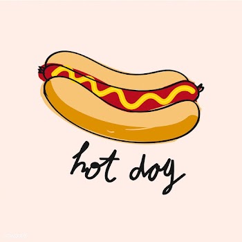 Illustration drawing style of hot dog | Free stock vector - 60185