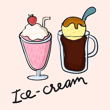 Illustration drawing style of ice cream | Free stock vector - 60213