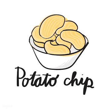 Illustration drawing style of potato chips | Free stock vector - 60128