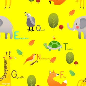 Illustration drawing style set of wildlife | Free stock vector - 44766
