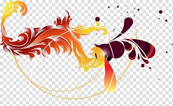 Illustration, Dream colorful leaves transparent background PNG clipart