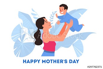 Illustration for Mothers day