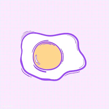 Illustration fried egg isolated on background.. | Free stock vector - 60808