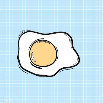 Illustration fried egg isolated on background.. | Free stock vector - 60825