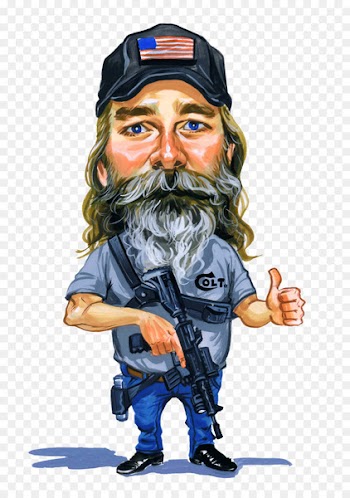 Illustration Human behavior Cartoon Beard - ar15 cartoon 