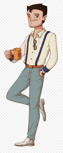 Illustration Human Shoe Cartoon Uniform -  