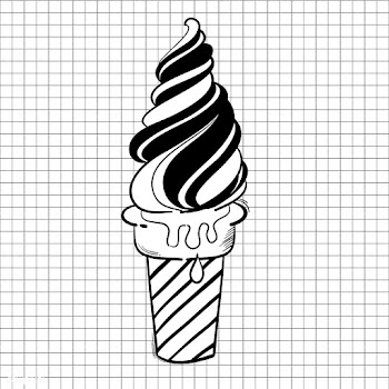 Illustration ice cream isolated on background | Free stock vector - 60794