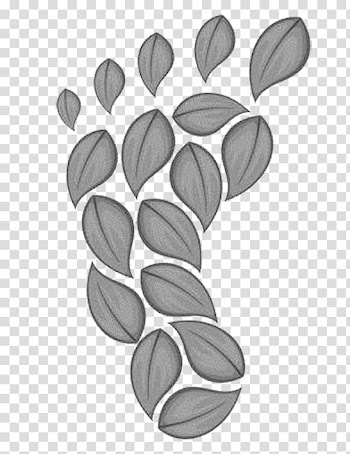 Illustration Illustration, Leaves footprints transparent background PNG clipart
