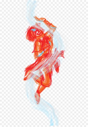 Illustration Joint Legendary creature RED.M - airbender streamer 