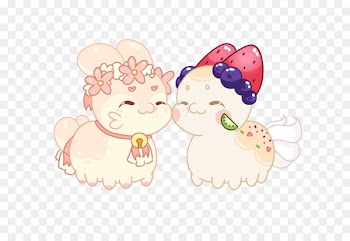 Illustration Legendary creature Ear Cartoon Tooth - boo berry marshmallows 