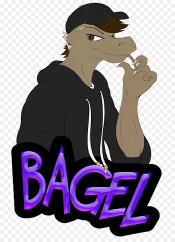 Illustration Logo Mammal Clip art Font - bagel badge 