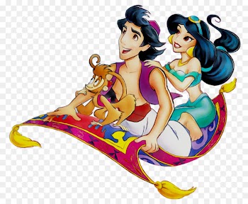 Illustration Mermaid M Cartoon Aladdin -  