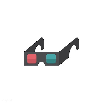 Illustration of 3D glasses | Free stock vector - 394721