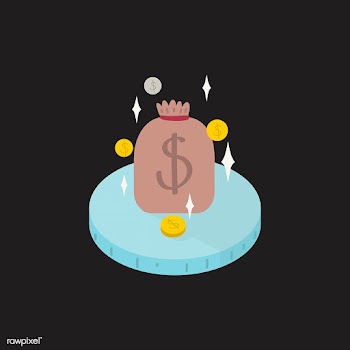 Illustration of a bag of money | Free stock vector - 60252