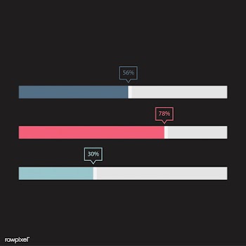 Illustration of a bar graph | Free stock vector - 77877
