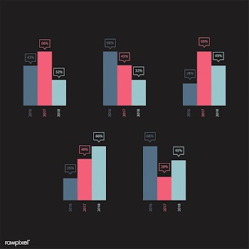 Illustration of a bar graph | Free stock vector - 77880