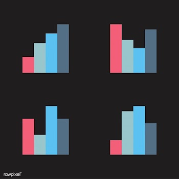 Illustration of a bar graph | Free stock vector - 77947