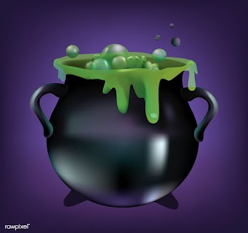 Illustration of a boiling cauldron | Free stock vector - 87912