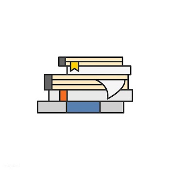 Illustration of a book stack | Free stock vector - 399460