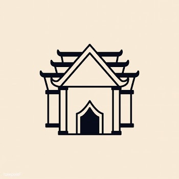 Illustration of a buddhist temple | Free stock vector - 412550