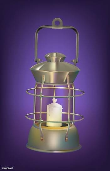 Illustration of a candle lamp | Free stock vector - 87909