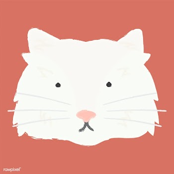 Illustration of a cat's head | Free stock vector - 60395