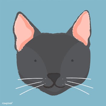 Illustration of a cat's head | Free stock vector - 60679