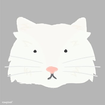 Illustration of a cat's head | Free stock vector - 60695