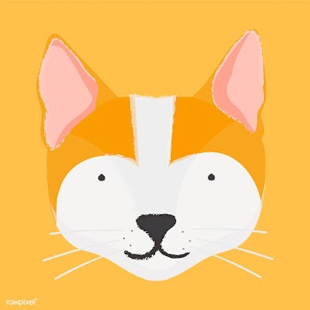 Illustration of a cat's head | Free stock vector - 60708