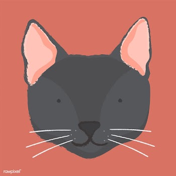 Illustration of a cat's head | Free stock vector - 60719