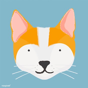 Illustration of a cat's head | Free stock vector - 60730